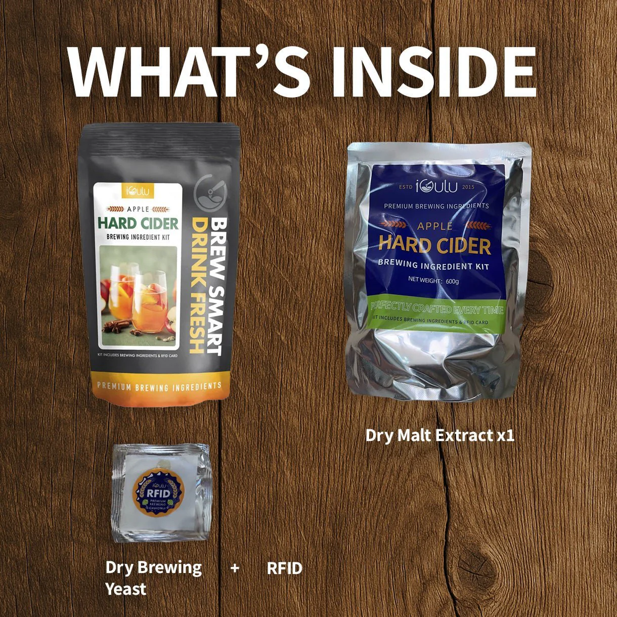 iGulu Apple Hard Cider Brewing Ingredient Kit - Image 6