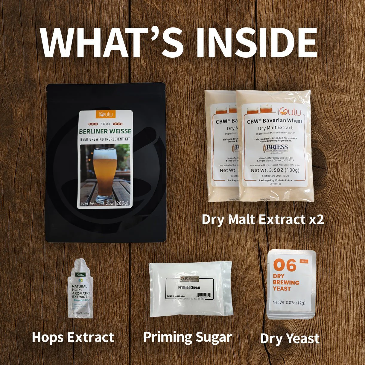 iGulu Berliner Weisse Brewing Ingredient Kit - Image 6