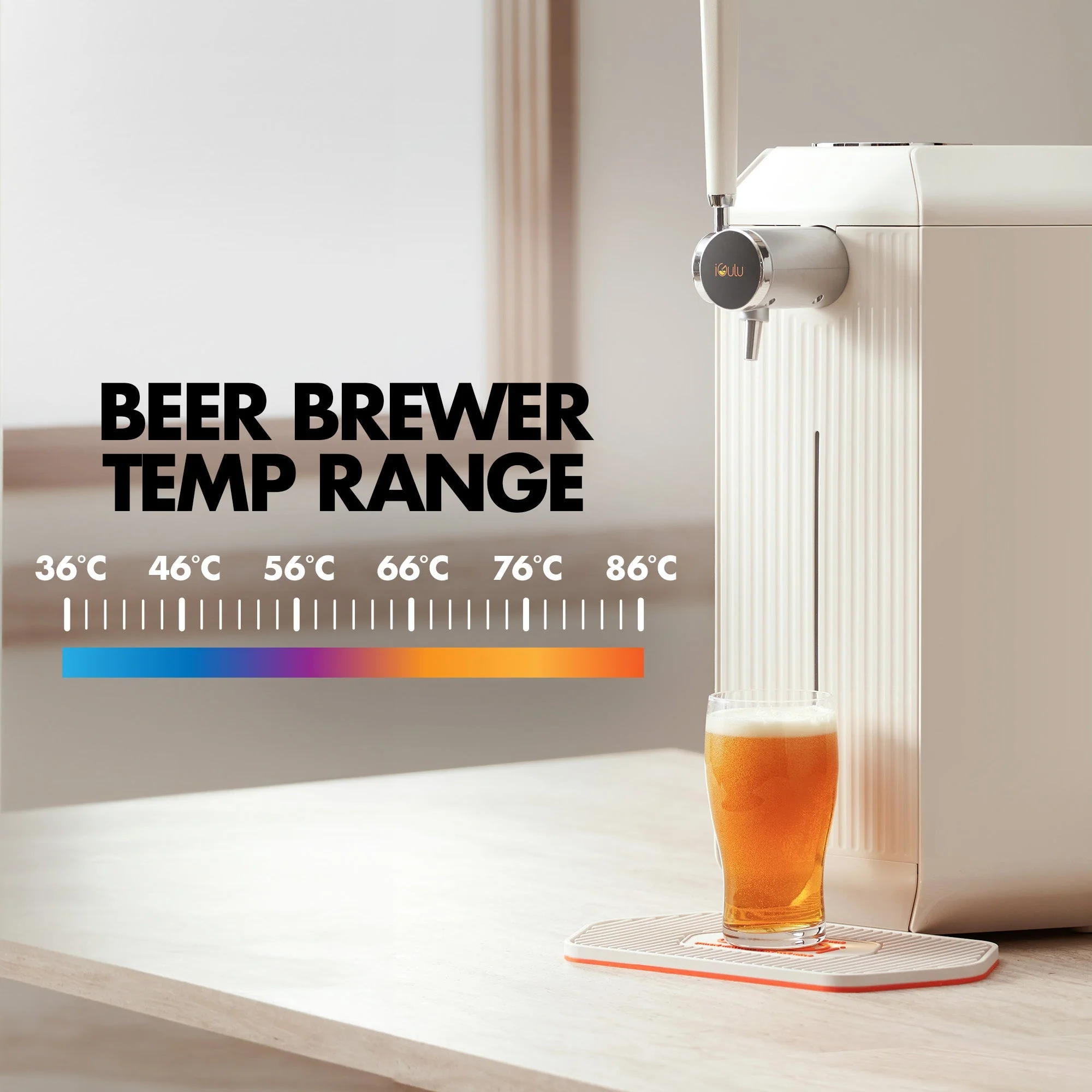 iGulu F1 All-in-One Automated Home Craft Beer Brewer-Mint Green Refundable Deposit - Image 5