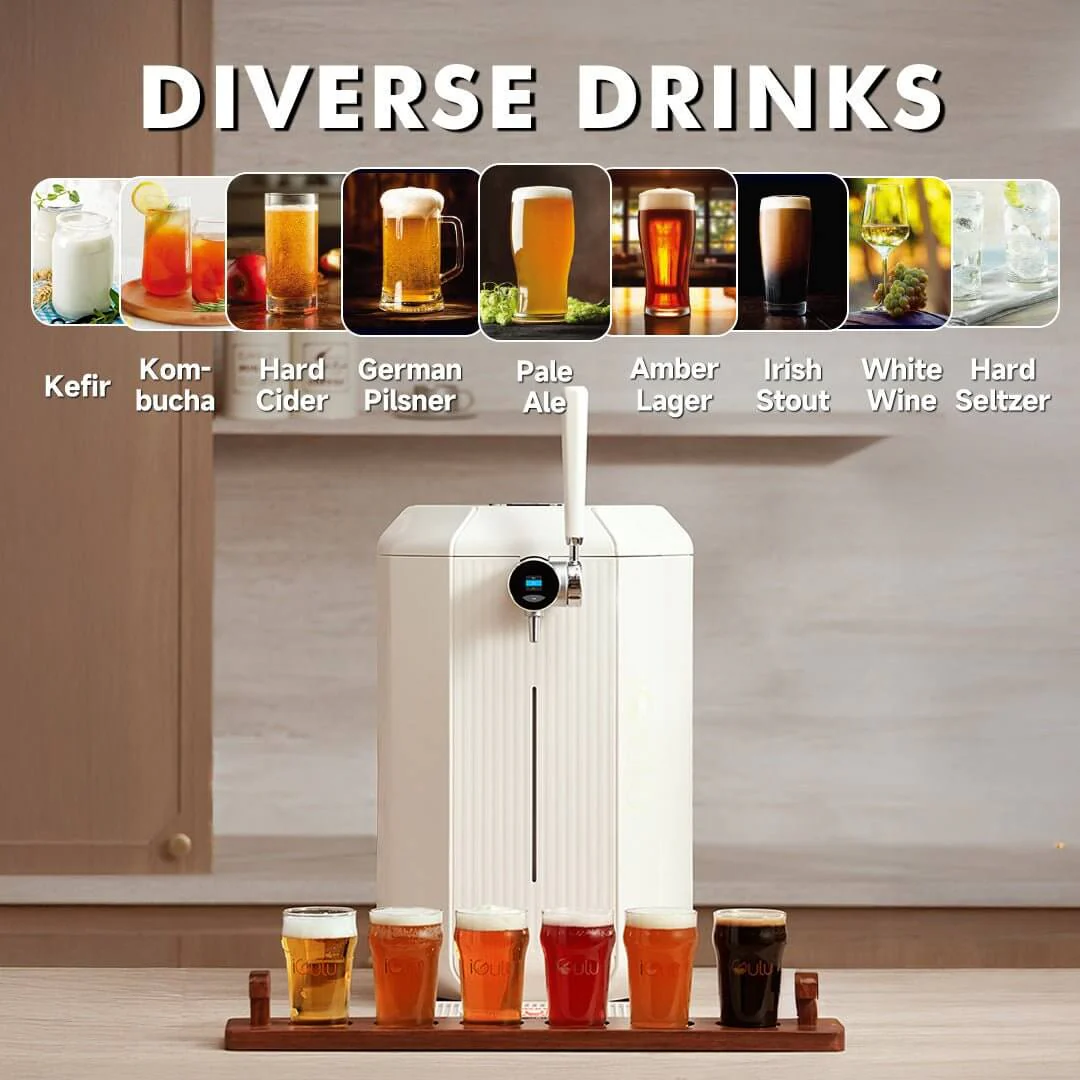 iGulu F1 Smart All-in-One Home Brewer – Beer, Cider, Kombucha & More - Image 5