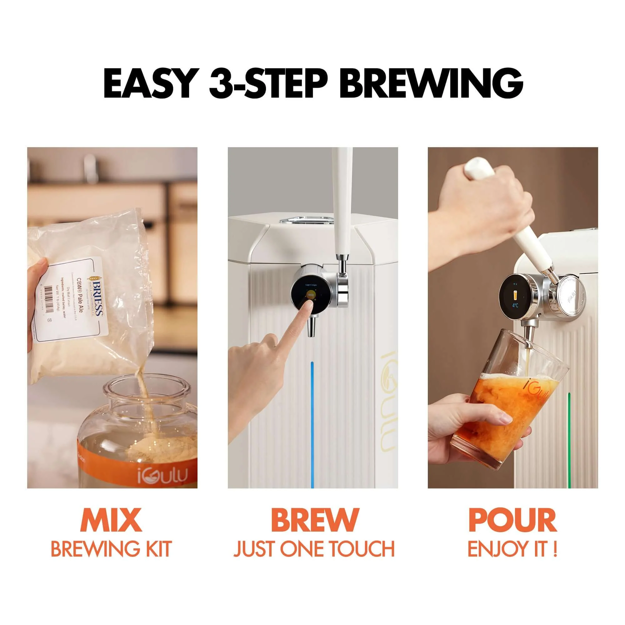 iGulu F1 Smart All-in-One Home Brewer – Beer, Cider, Kombucha & More - Image 4