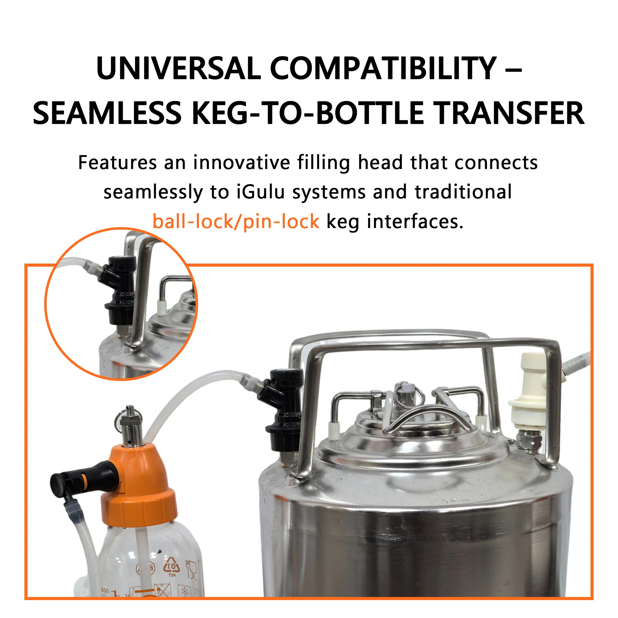 iGulu Home Brew Pressure Bottle Set of 2 - Image 11