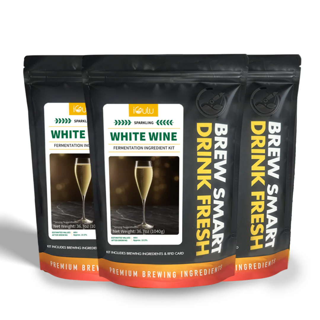 iGulu Sparkling White Wine Brewing Ingredient Kit - Image 6