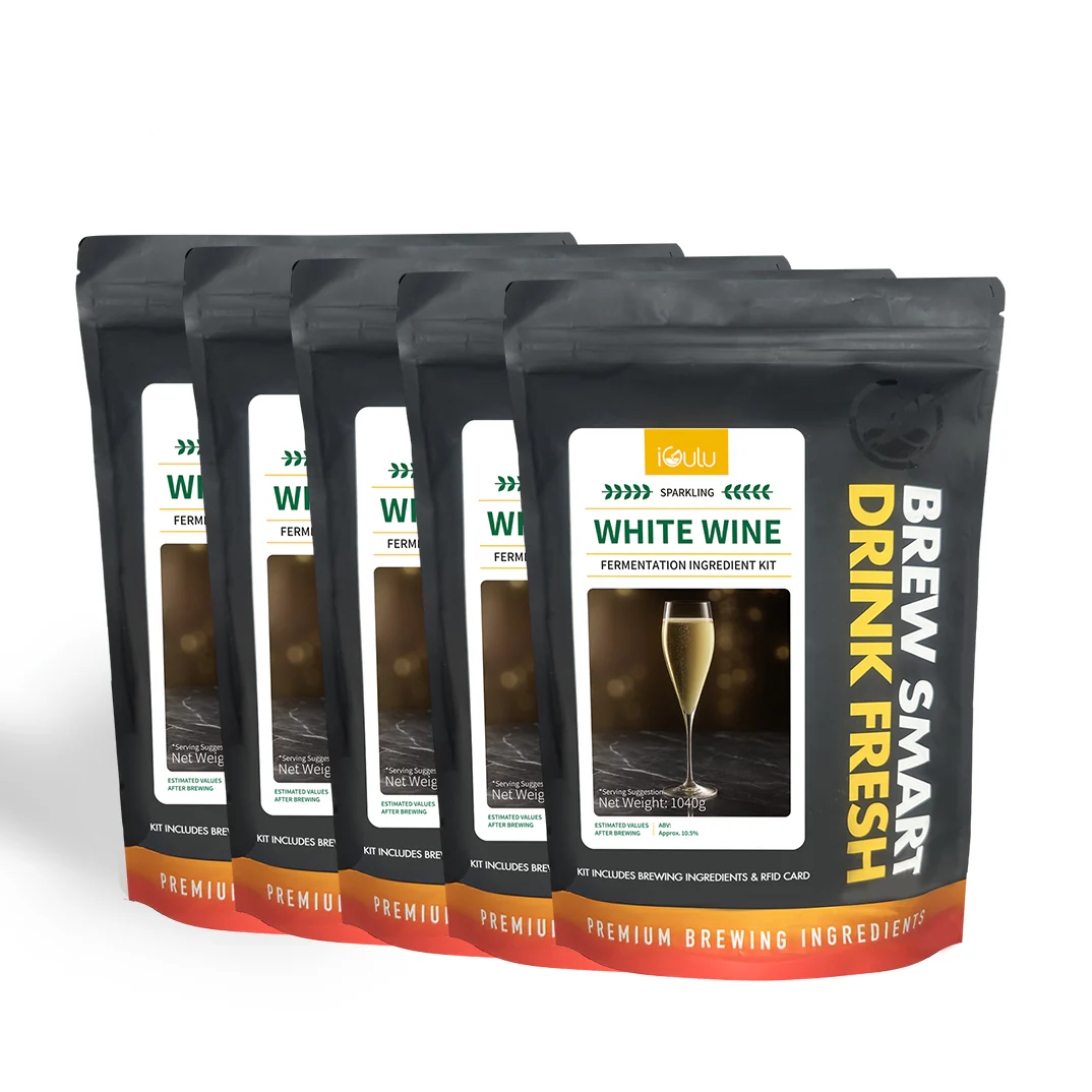 iGulu Sparkling White Wine Brewing Ingredient Kit - Image 7
