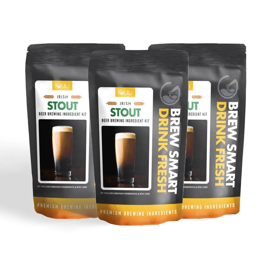 iGulu Irish Stout Beer Brewing Ingredient Kit - Image 3
