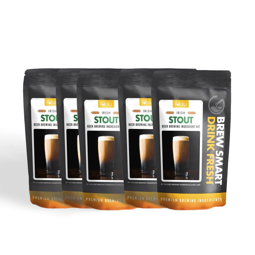 iGulu Irish Stout Beer Brewing Ingredient Kit - Image 4