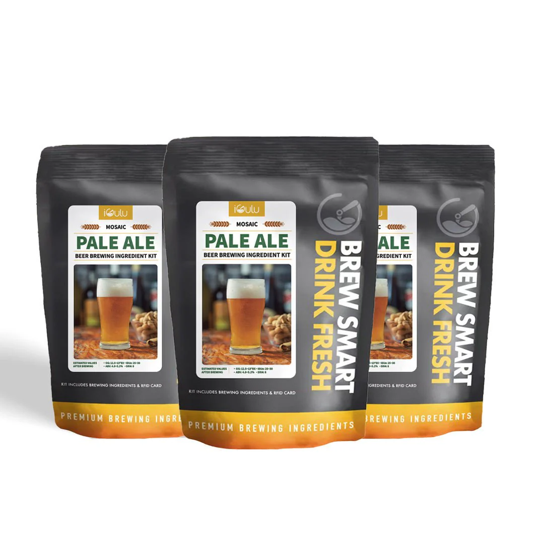 iGulu Pale Ale Beer Brewing Ingredient Kit - Image 3