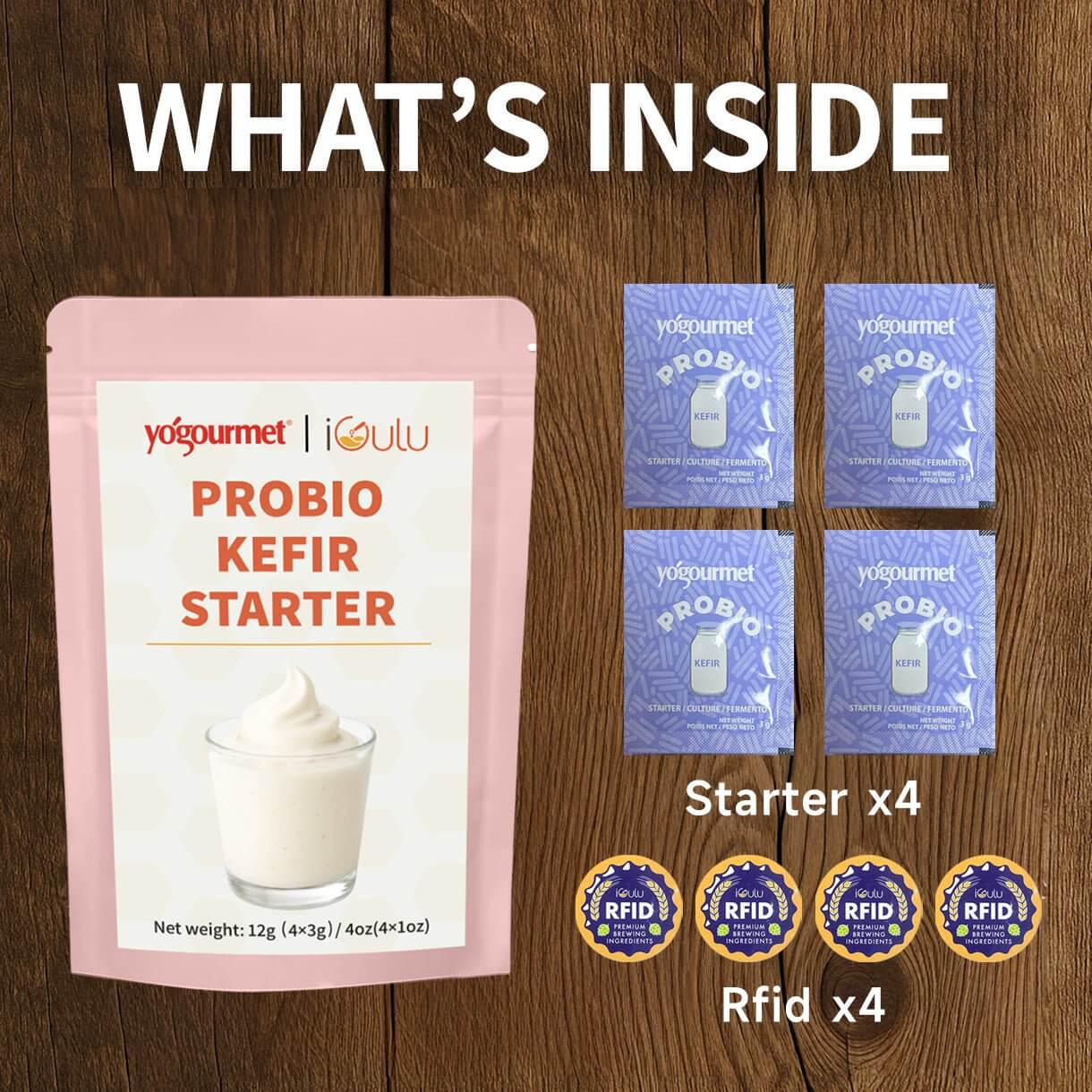 iGulu Probio Kefir Starter Kit - Image 4